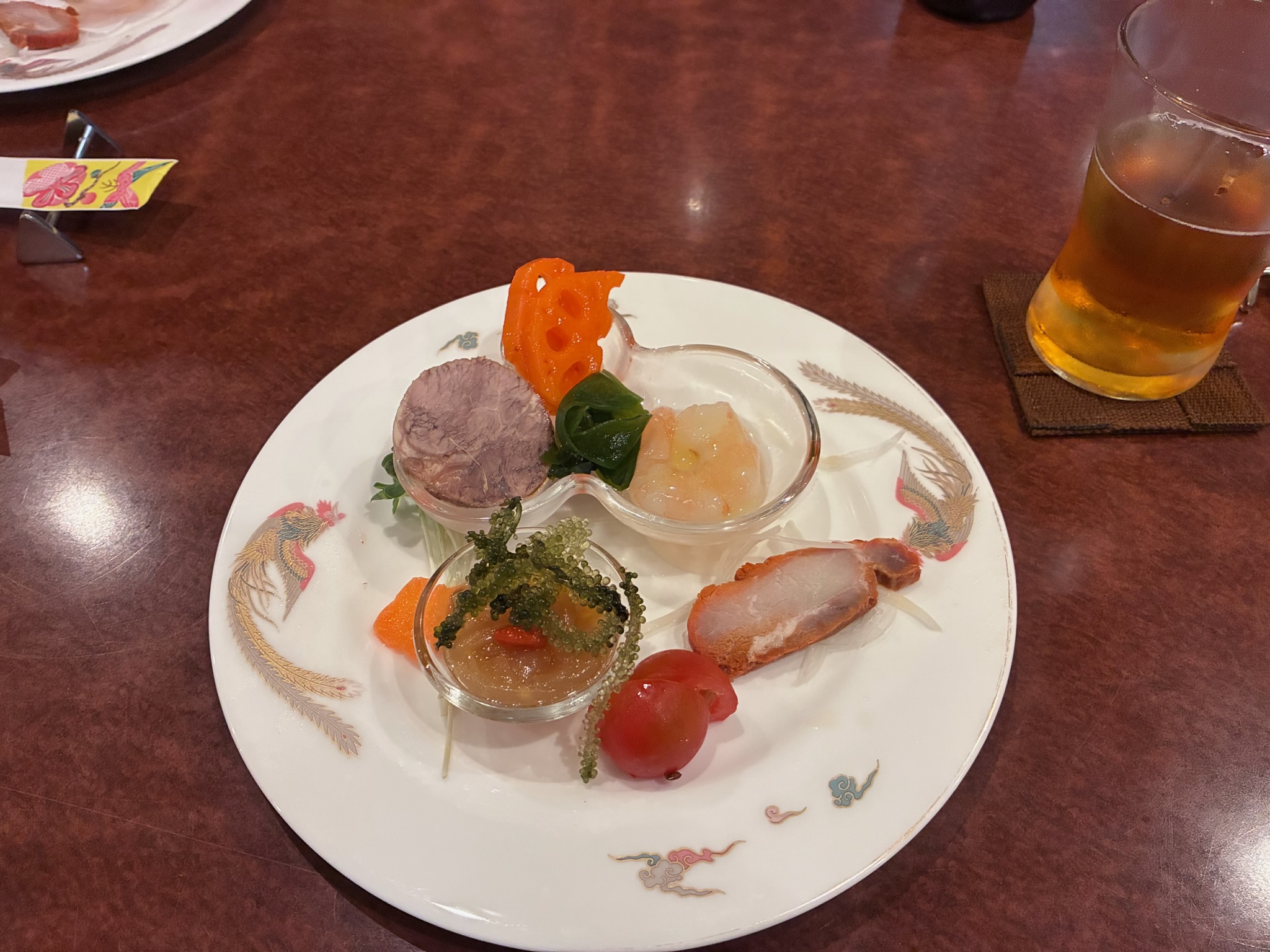 龍宮の広東料理（前菜）